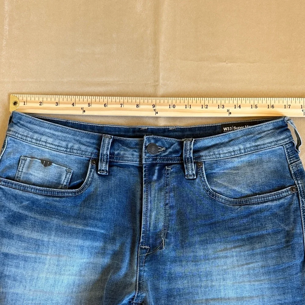 Buffalo David Bitten Super Max -X Men's Blue Jeans Size w33 L30